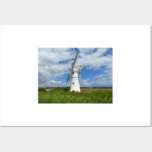 Thurne Mill, Norfolk Broads Posters and Art